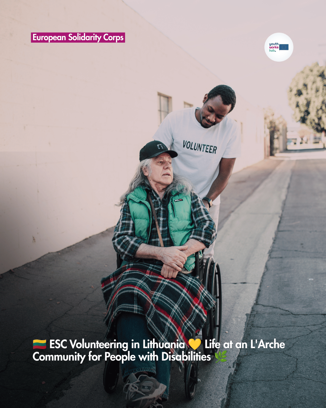 🇱🇹 ESC Volunteering in Lithuania 💛 Life at an L'Arche Community for People with Disabilities 🌿