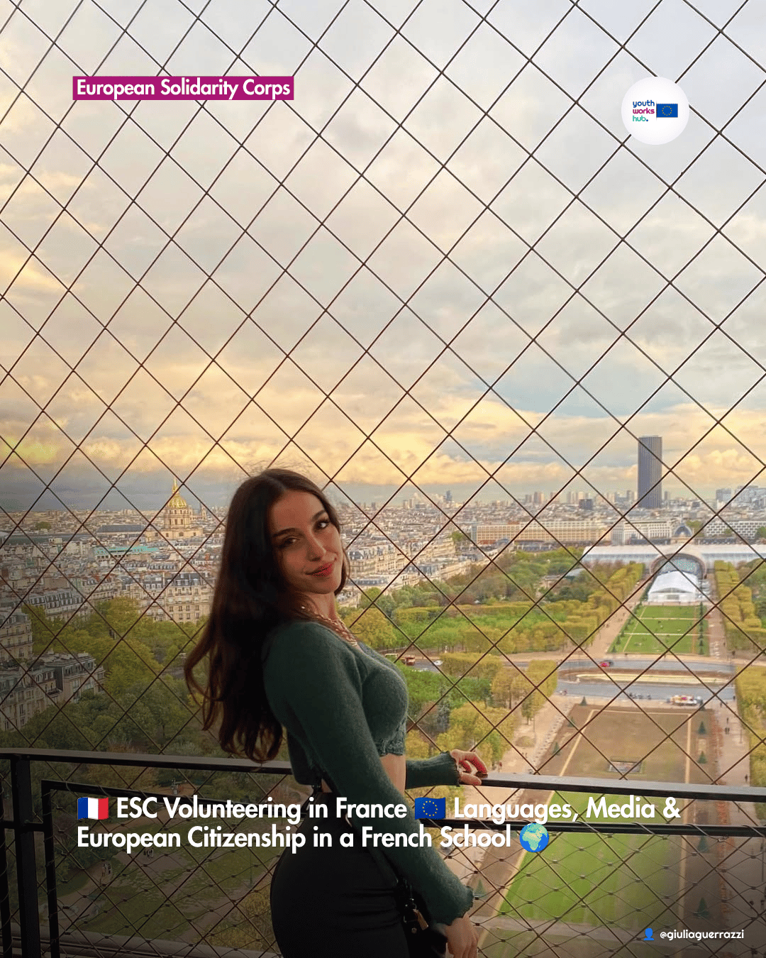 🇫🇷 ESC Volunteering in France 🇪🇺 Languages, Media & European Citizenship in a French School 🌍