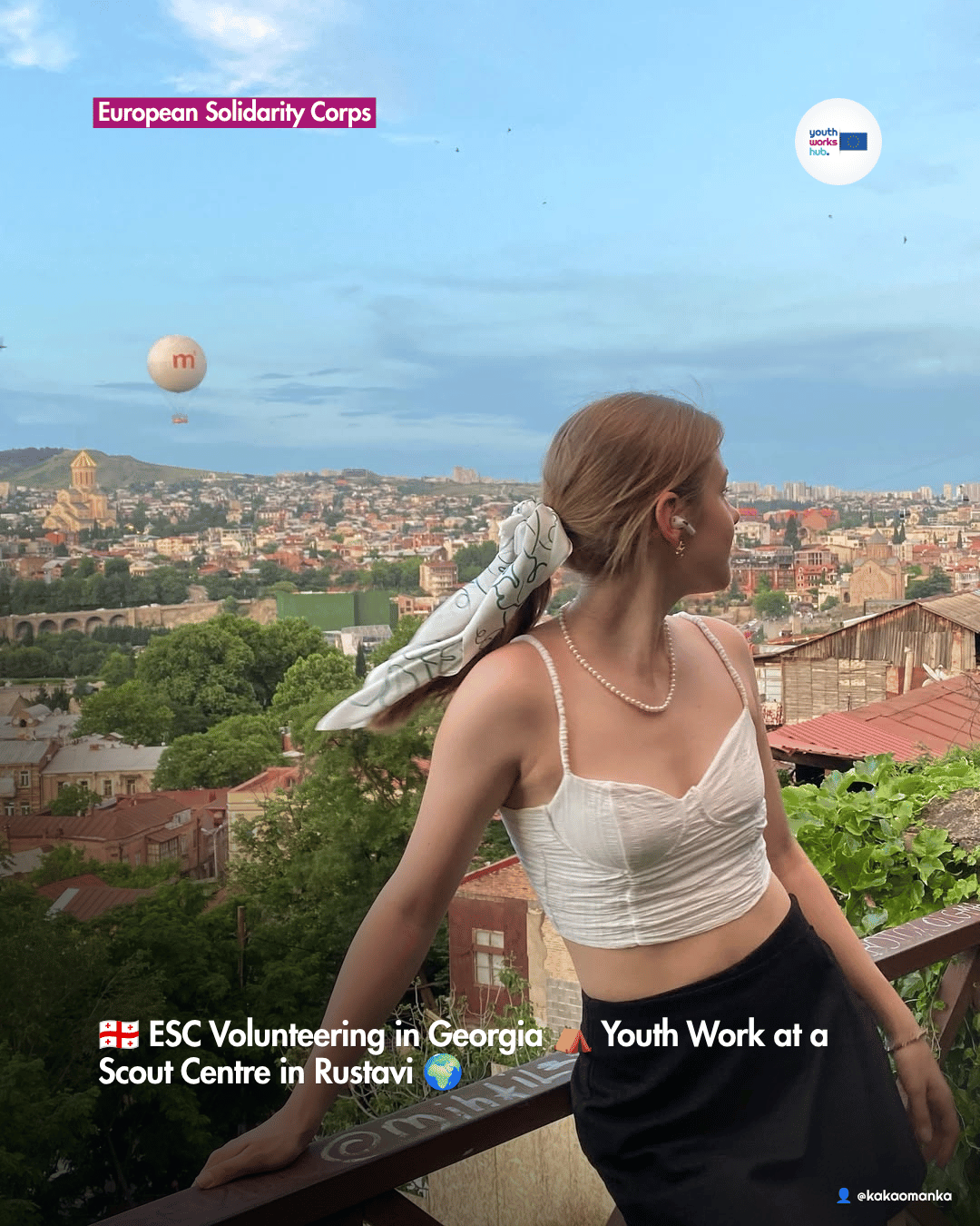 🇬🇪 ESC Volunteering in Georgia ⛺ Youth Work at a Scout Centre in Rustavi 🌍