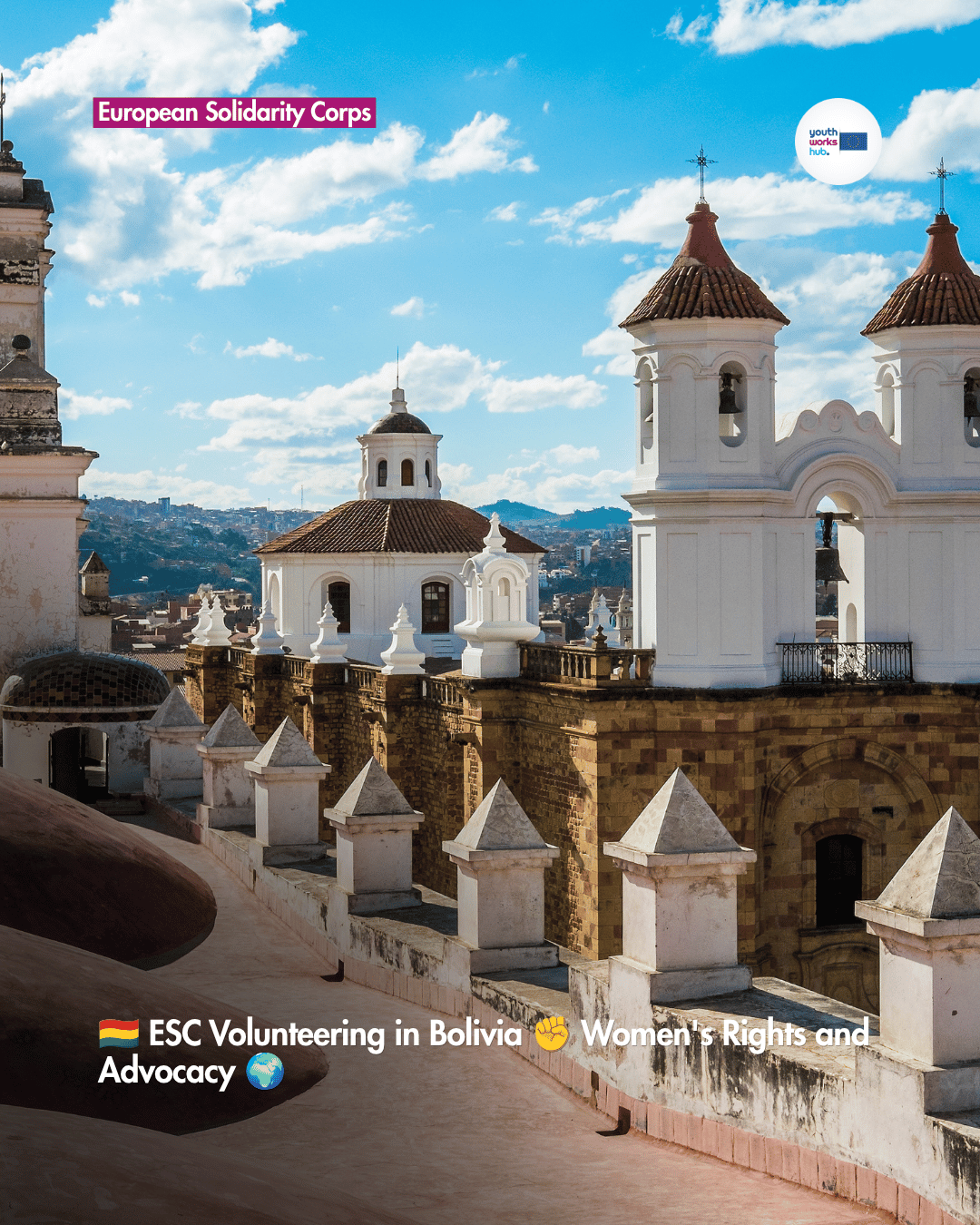 🇧🇴 ESC Volunteering in Bolivia ✊ Women's Rights and Advocacy 🌍