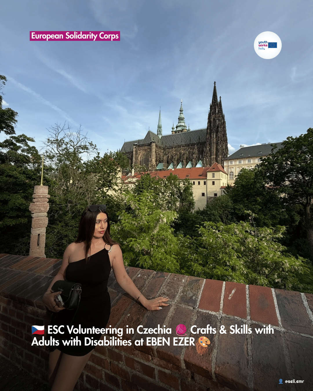 🇨🇿 ESC Volunteering in Czechia 🧶 Crafts & Skills with Adults with Disabilities at EBEN EZER 🎨