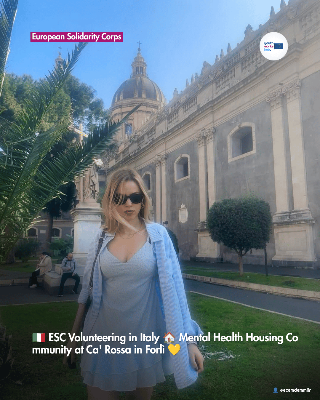 🇮🇹 ESC Volunteering in Italy 🏠 Mental Health Housing Community at Ca' Rossa in Forlì 💛