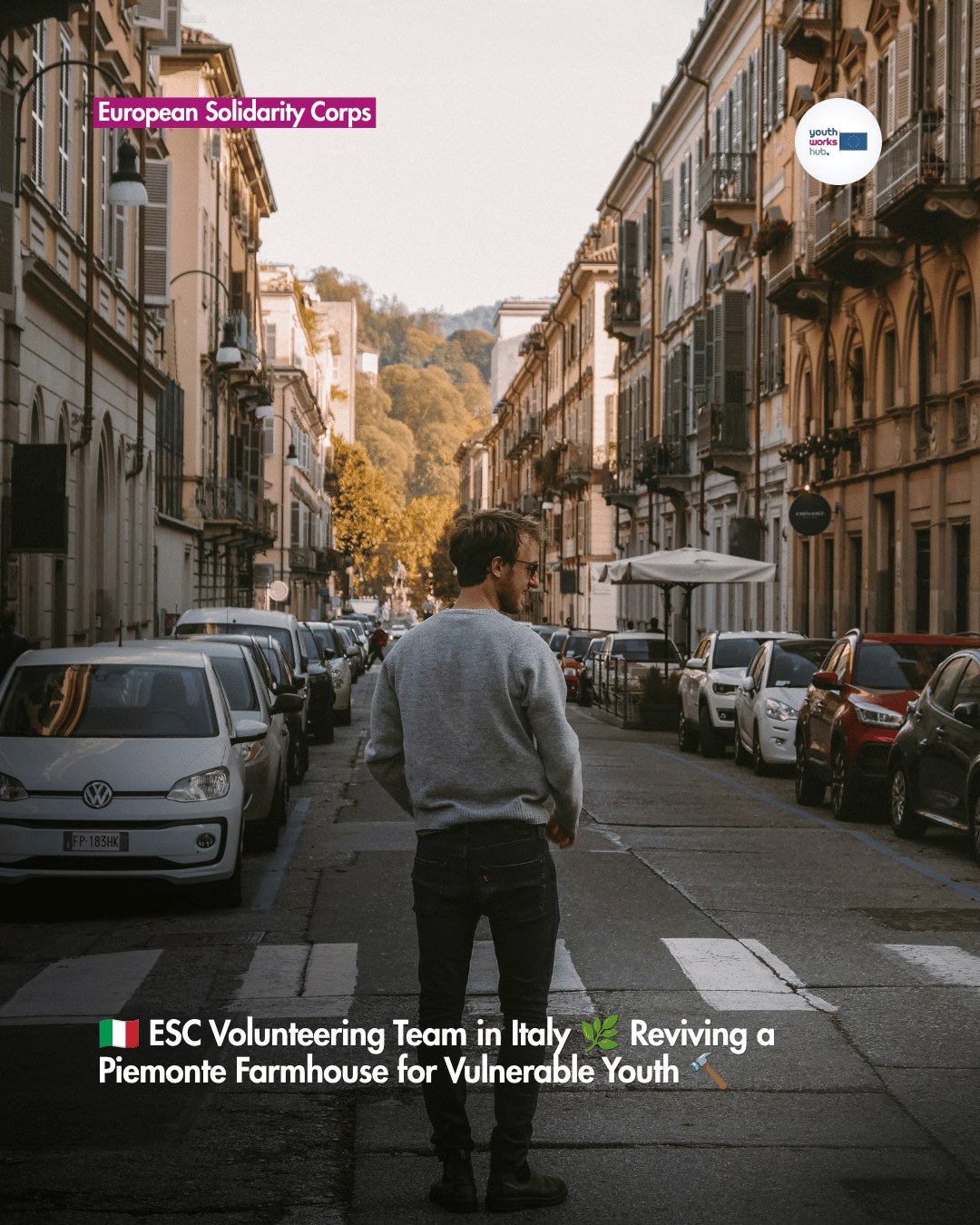 🇮🇹 ESC Volunteering Team in Italy 🌿 Reviving a Piemonte Farmhouse for Vulnerable Youth 🔨