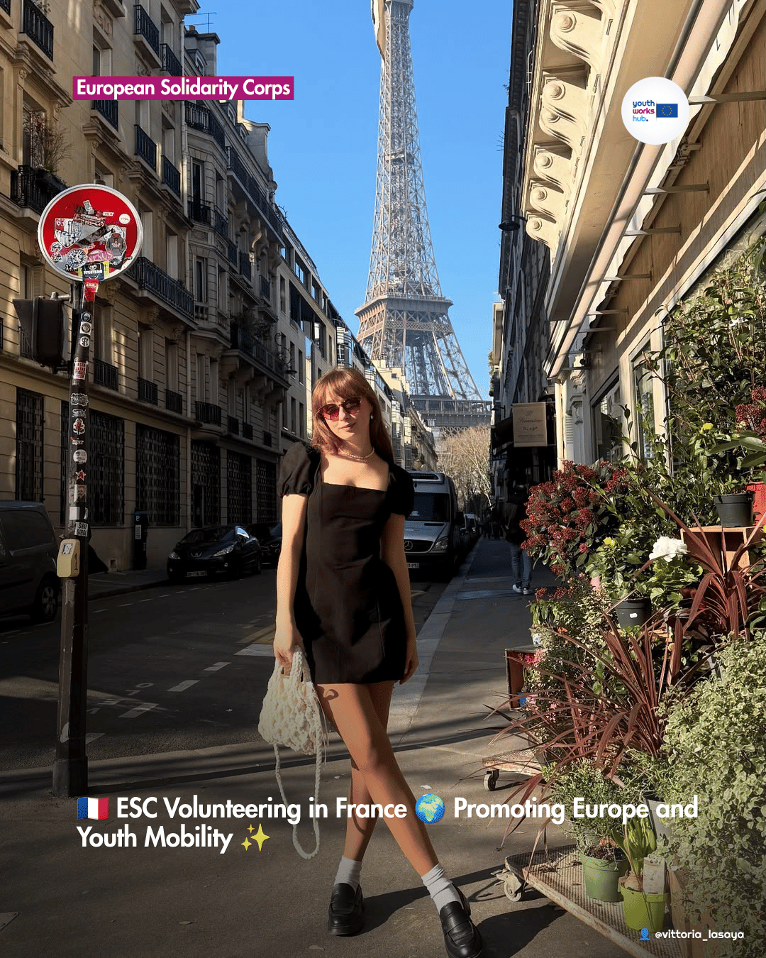 🇫🇷 ESC Volunteering in France 🌍 Promoting Europe and Youth Mobility ✨