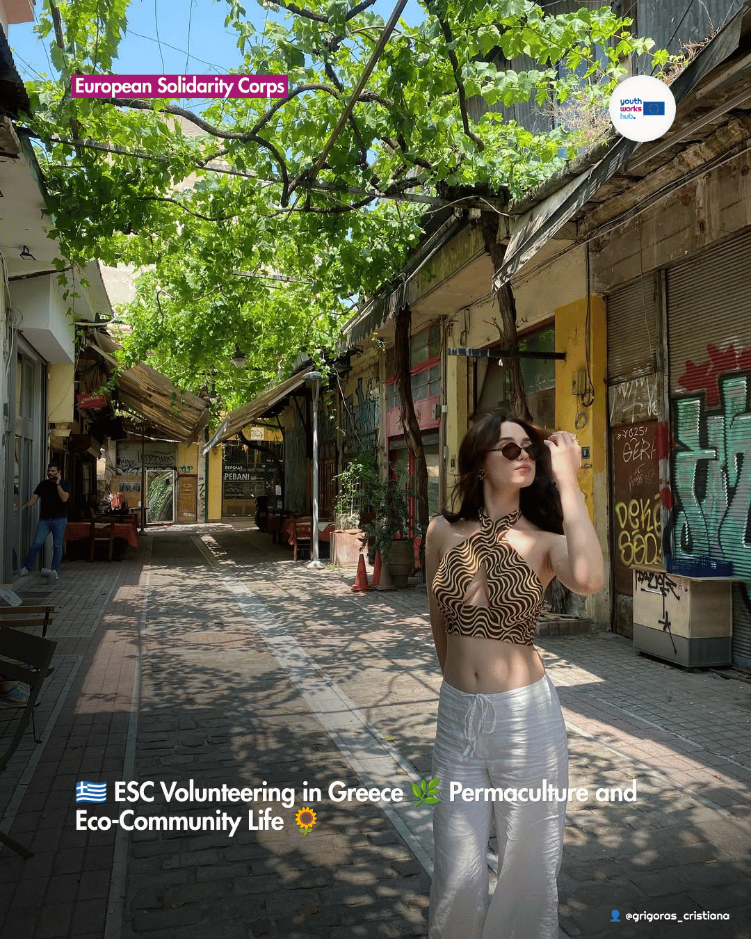 🇬🇷 ESC Volunteering in Greece 🌿 Permaculture and Eco-Community Life 🌻