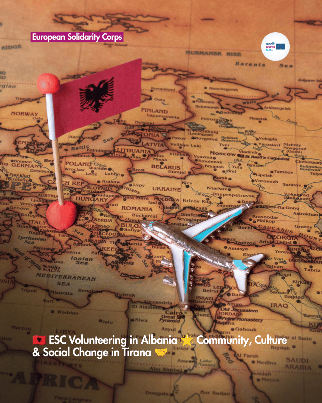🇦🇱 ESC Volunteering in Albania 🌟 Community, Culture & Social Change in Tirana 🤝