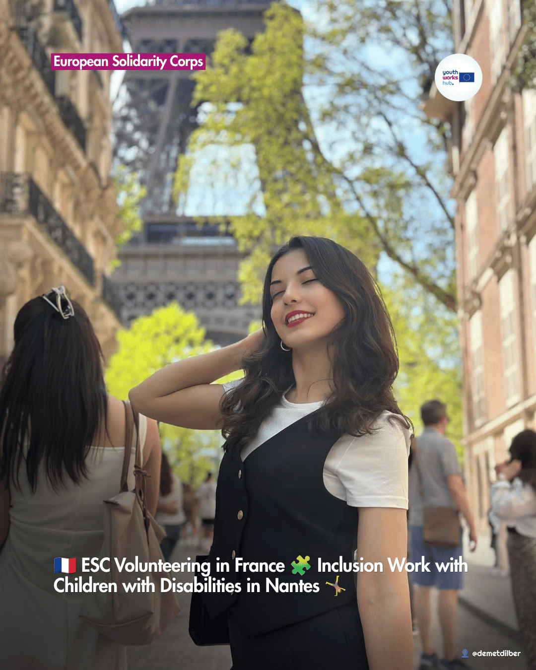 🇫🇷 ESC Volunteering in France 🧩 Inclusion Work with Children with Disabilities in Nantes 🤸