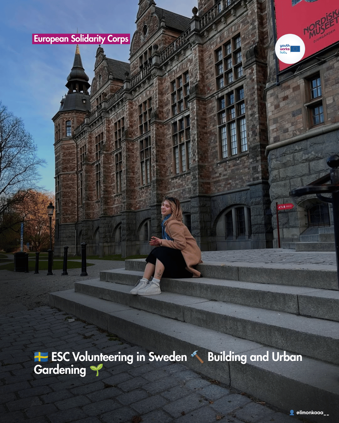 🇸🇪 ESC Volunteering in Sweden 🔨 Building and Urban Gardening 🌱
