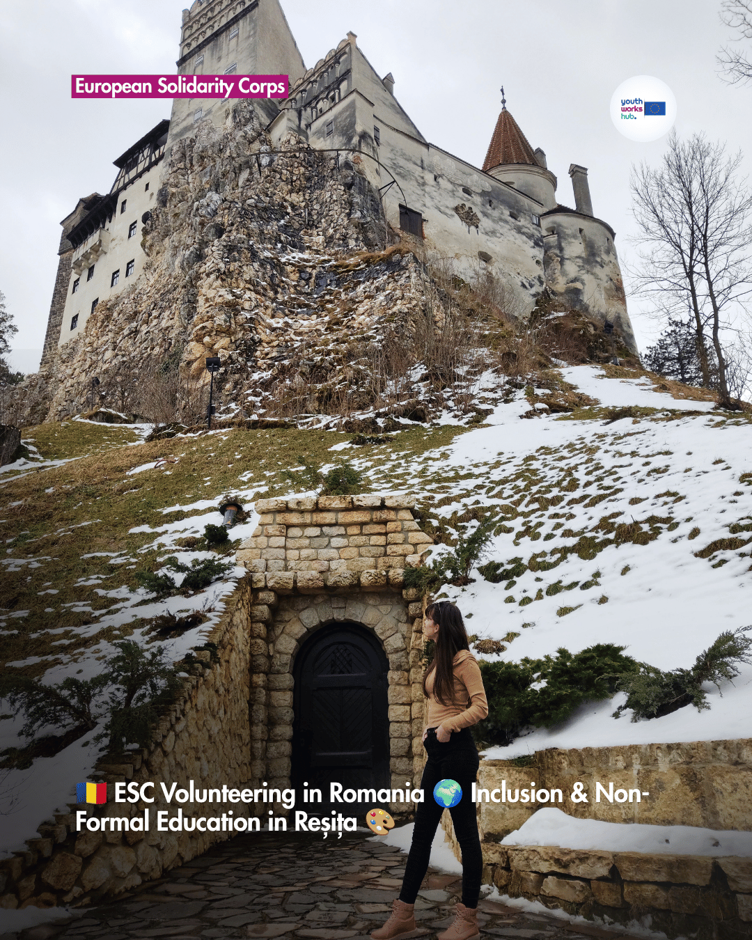 🇷🇴 ESC Volunteering in Romania 🌍 Inclusion & Non-Formal Education in Reșița 🎨