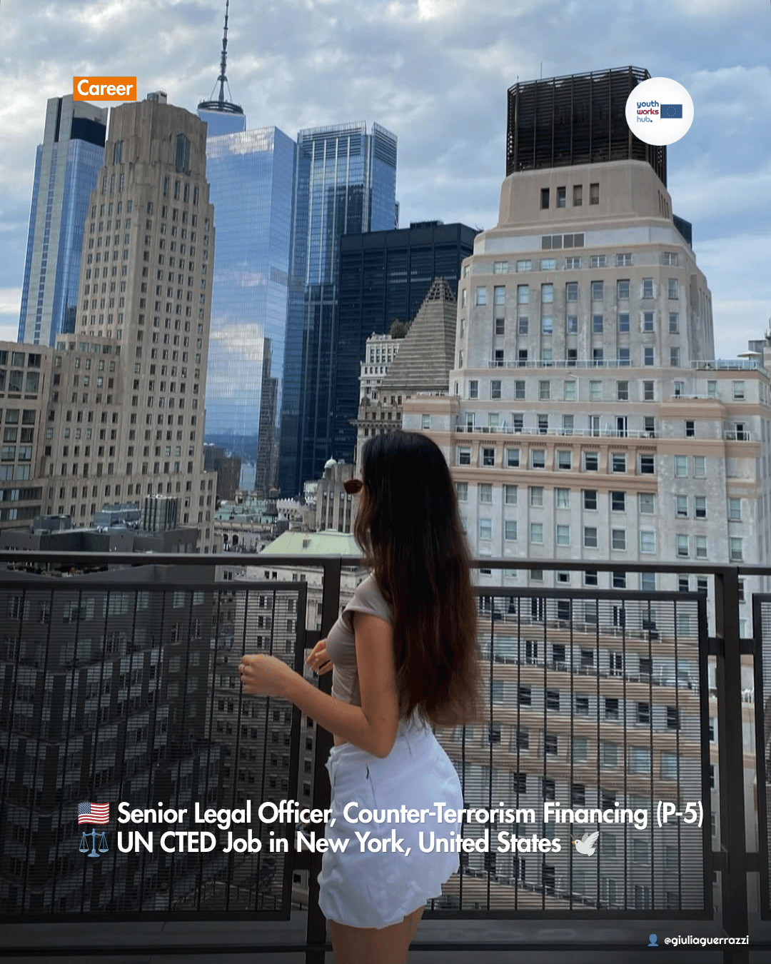 🇺🇸 Senior Legal Officer, Counter-Terrorism Financing (P-5) ⚖️ UN CTED Job in New York, United States 🕊️