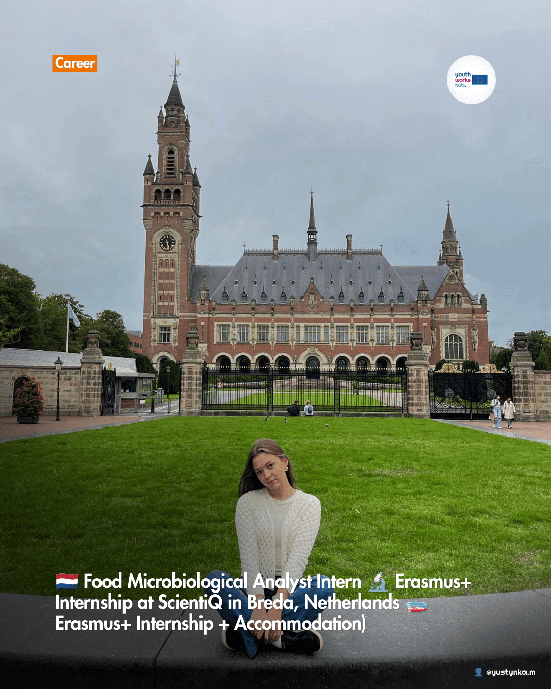 🇳🇱 Food Microbiological Analyst Intern 🔬 Erasmus+ Internship at ScientiQ in Breda, Netherlands 🧫 (Erasmus+ Internship + Accommodation)