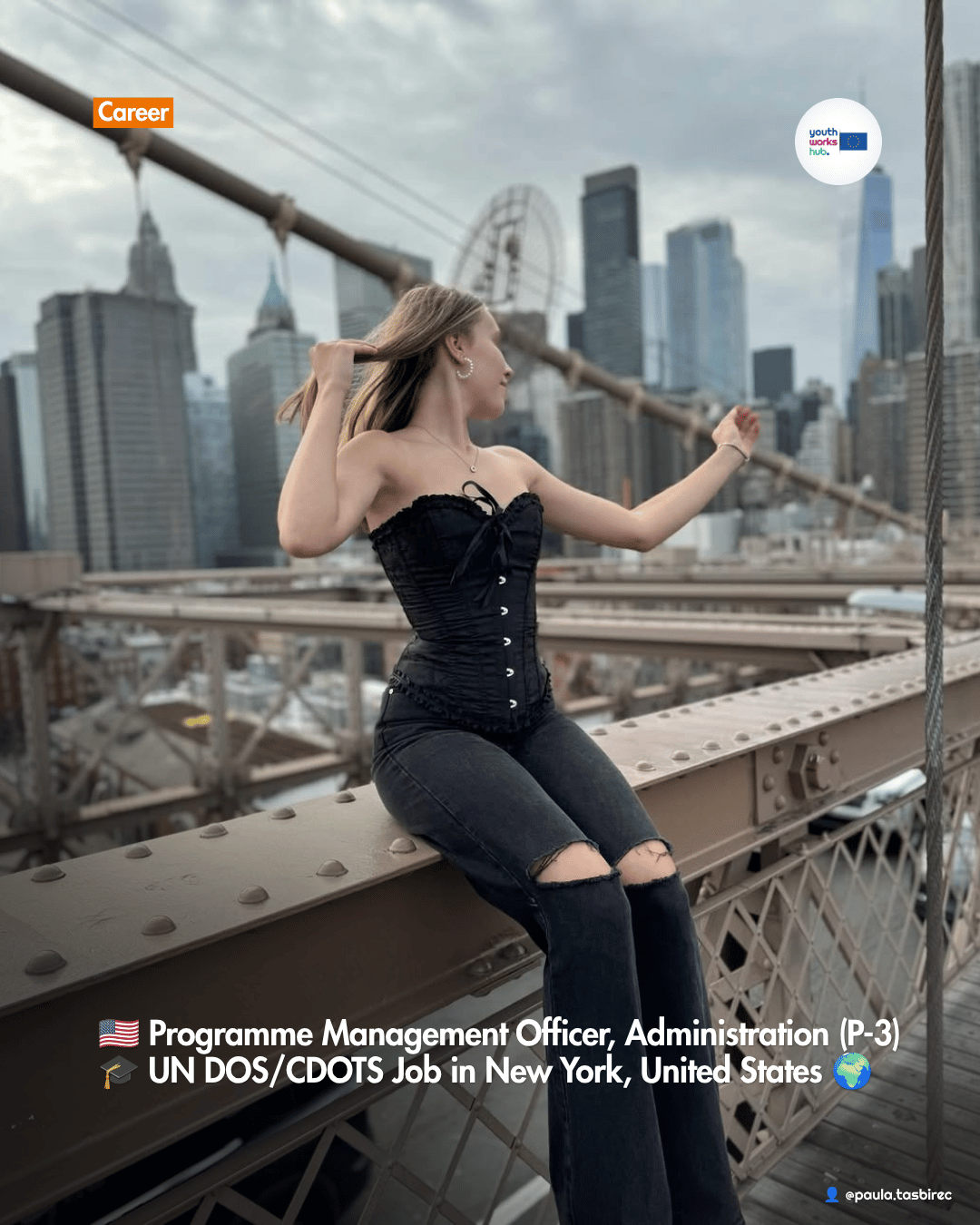 🇺🇸 Programme Management Officer, Administration (P-3) 🎓 UN DOS/CDOTS Job in New York, United States 🌍