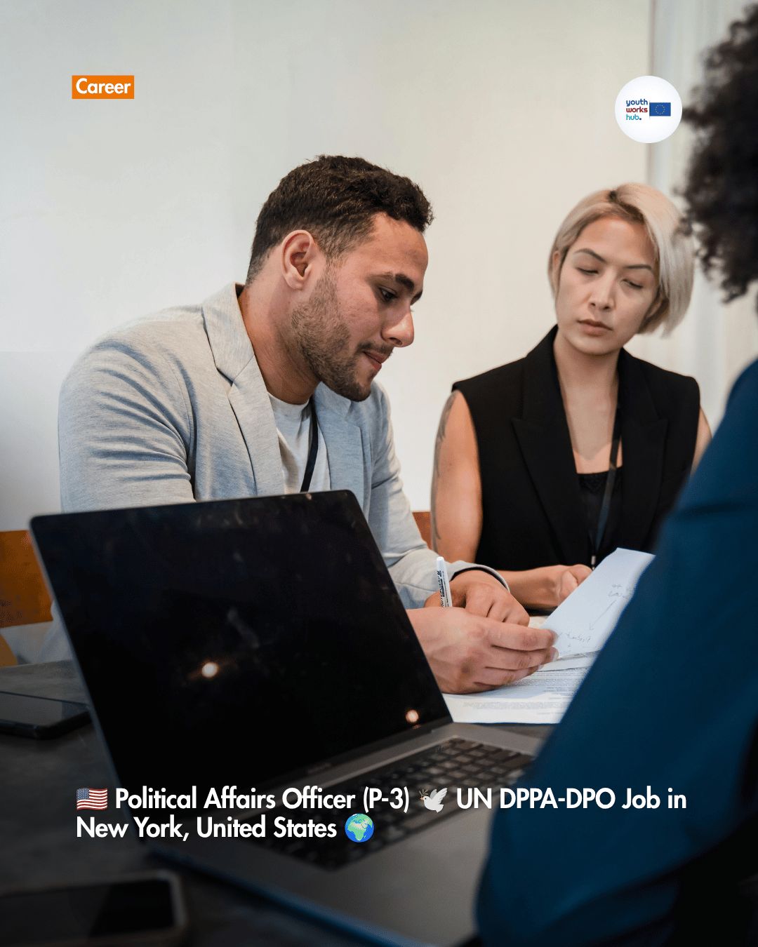 🇺🇸 Political Affairs Officer (P-3) 🕊️ UN DPPA-DPO Job in New York, United States 🌍