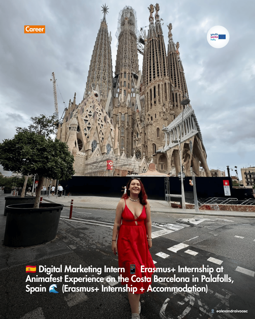 🇪🇸 Digital Marketing Intern 📱 Erasmus+ Internship at Animafest Experience on the Costa Barcelona in Palafolls, Spain 🌊 (Erasmus+ Internship + Accommodation)