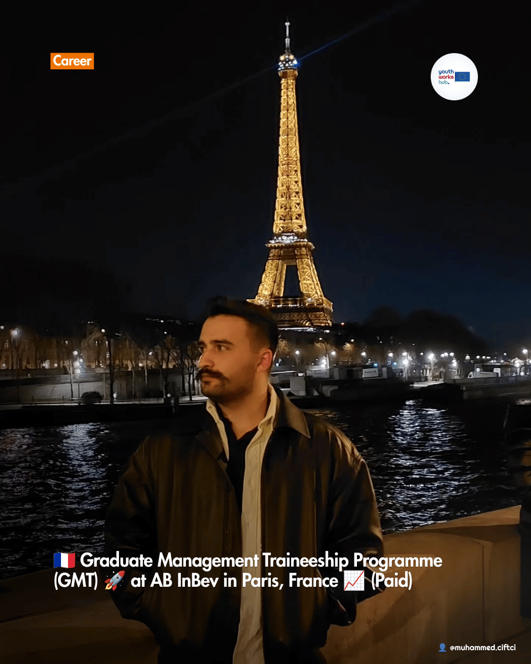 🇫🇷 Graduate Management Traineeship Programme (GMT) 🚀 at AB InBev in Paris, France 📈 (Paid)