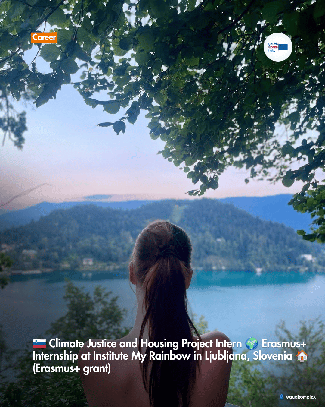 🇸🇮 Climate Justice and Housing Project Intern 🌍 Erasmus+ Internship at Institute My Rainbow in Ljubljana, Slovenia 🏠 (Erasmus+ grant)