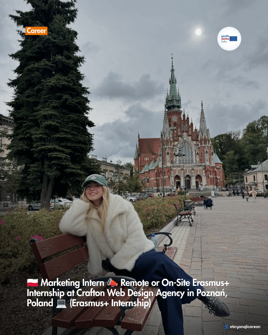 🇵🇱 Marketing Intern 📣 Remote or On-Site Erasmus+ Internship at Crafton Web Design Agency in Poznań, Poland 💻 (Erasmus+ Internship)