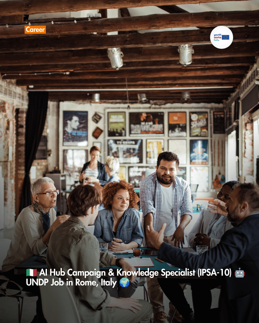 🇮🇹 AI Hub Campaign & Knowledge Specialist (IPSA-10) 🤖 UNDP Job in Rome, Italy 🌍