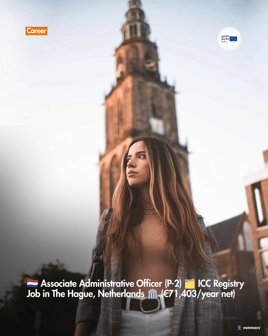 🇳🇱 Associate Administrative Officer (P-2) 🗂️ ICC Registry Job in The Hague, Netherlands 🏛️ (€71,403/year net)
