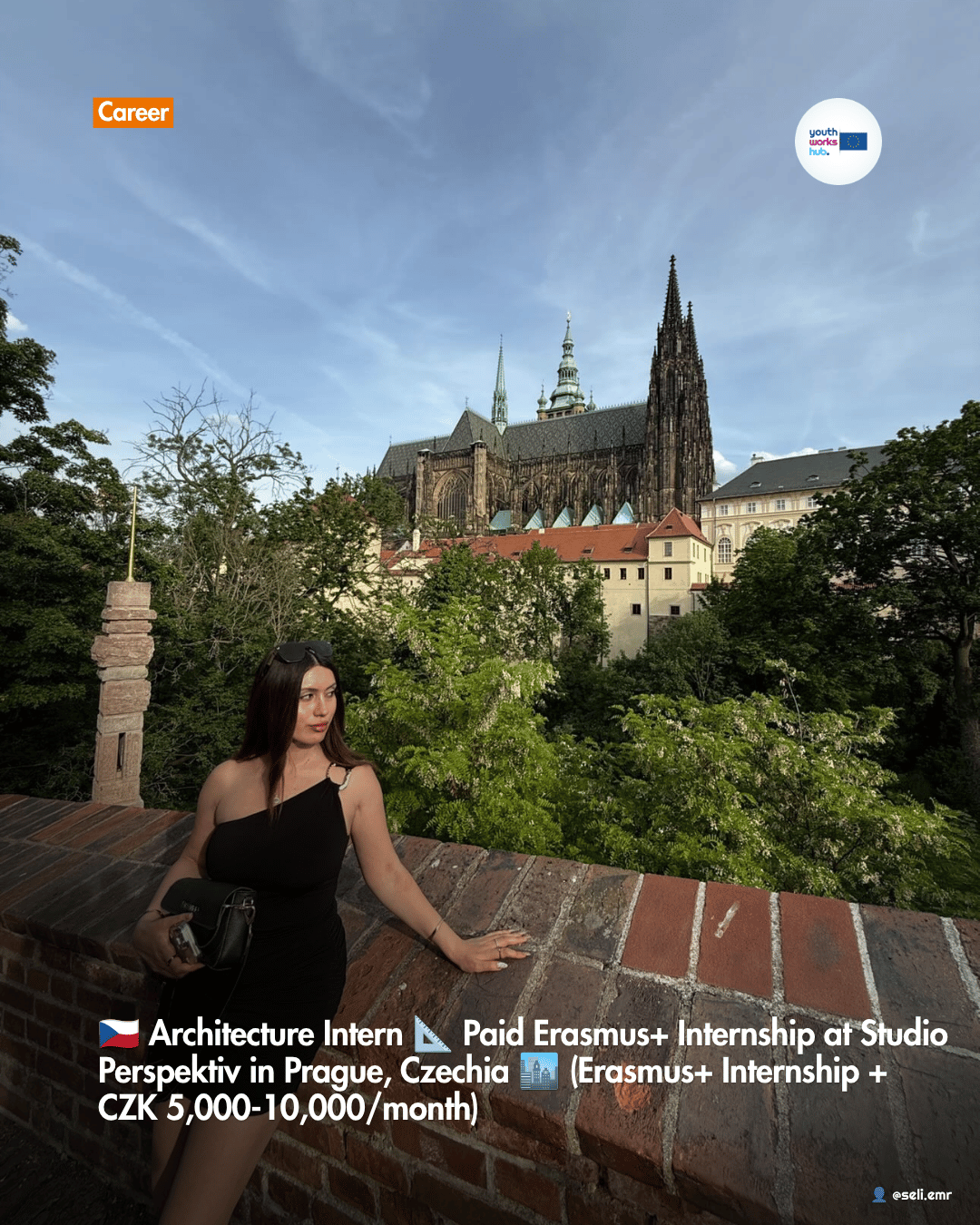 🇨🇿 Architecture Intern 📐 Paid Erasmus+ Internship at Studio Perspektiv in Prague, Czechia 🏙️ (Erasmus+ Internship + CZK 5,000-10,000/month)