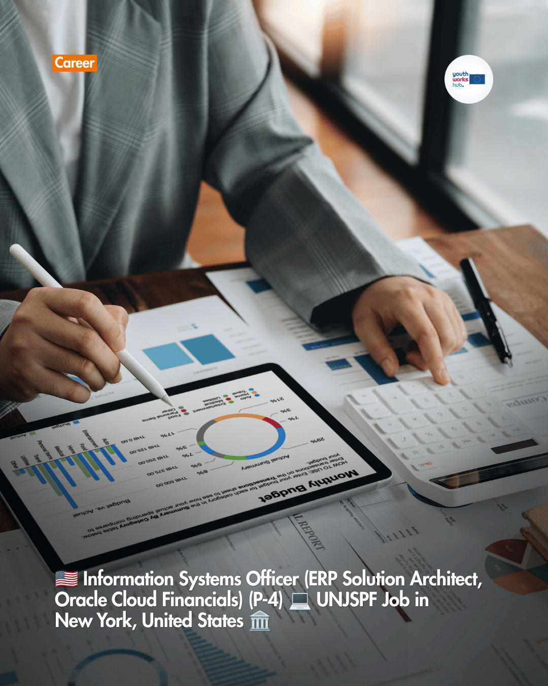 🇺🇸 Information Systems Officer (ERP Solution Architect, Oracle Cloud Financials) (P-4) 💻 UNJSPF Job in New York, United States 🏛️