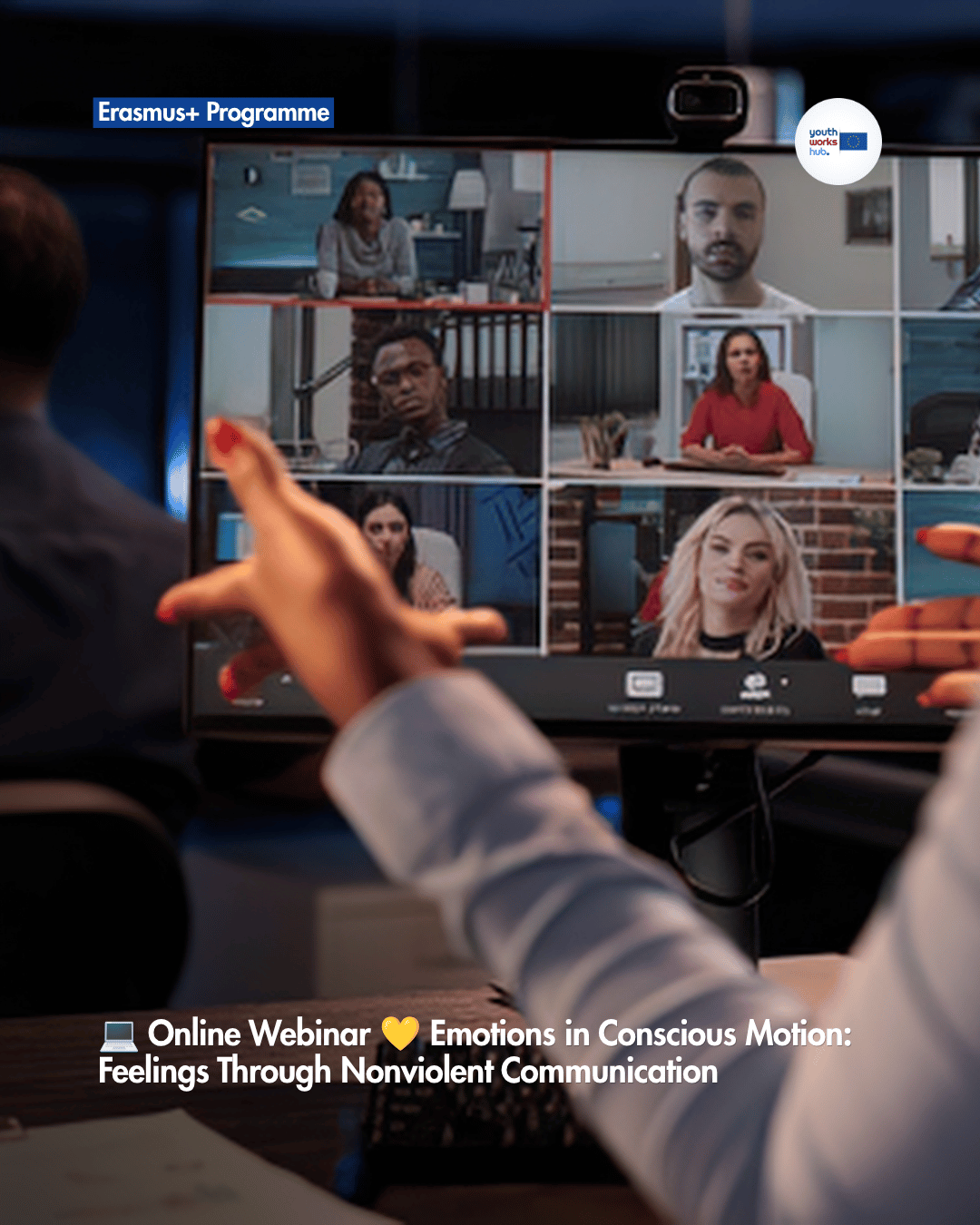 💻 Online Webinar 💛 Emotions in Conscious Motion: Feelings Through Nonviolent Communication