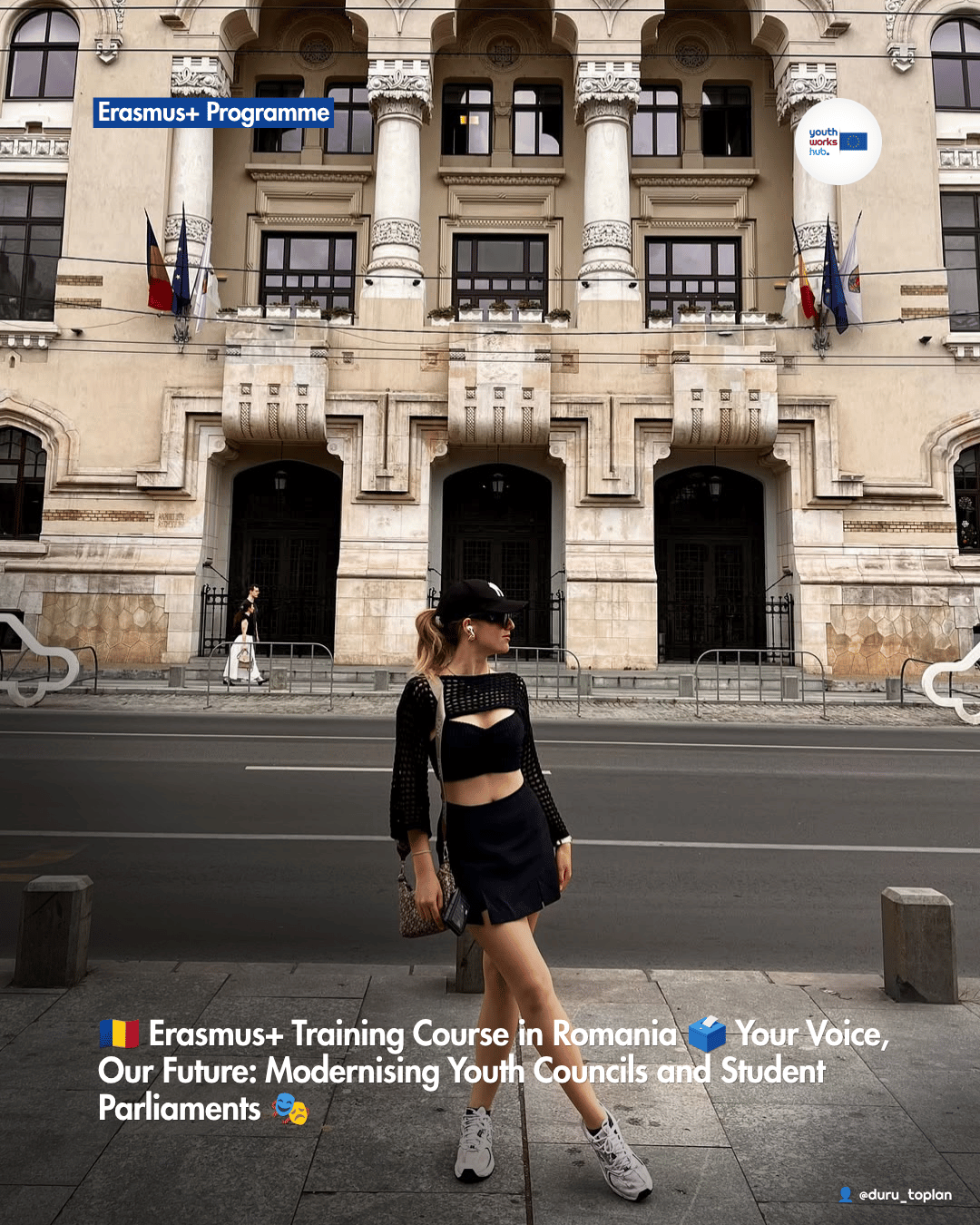 🇷🇴 Erasmus+ Training Course in Romania 🗳️ Your Voice, Our Future: Modernising Youth Councils and Student Parliaments 🎭