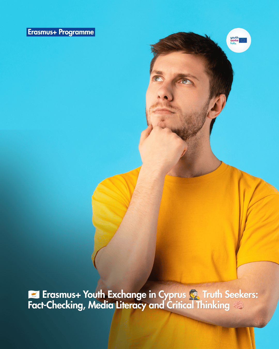 🇨🇾 Erasmus+ Youth Exchange in Cyprus 🕵️ Truth Seekers: Fact-Checking, Media Literacy and Critical Thinking 🧠