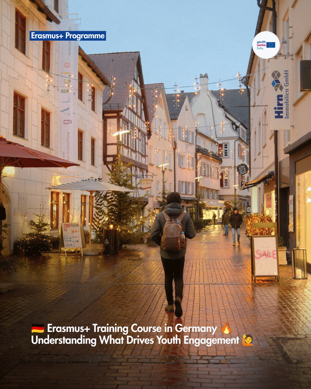 🇩🇪 Erasmus+ Training Course in Germany 🔥 Understanding What Drives Youth Engagement 🙋
