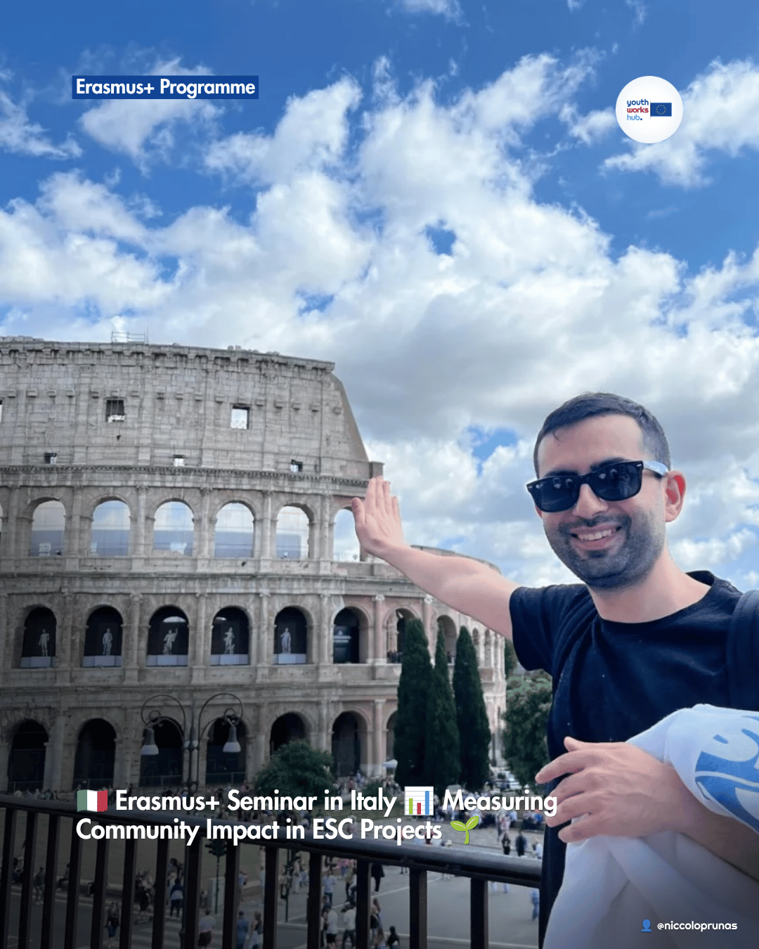 🇮🇹 Erasmus+ Seminar in Italy 📊 Measuring Community Impact in ESC Projects 🌱