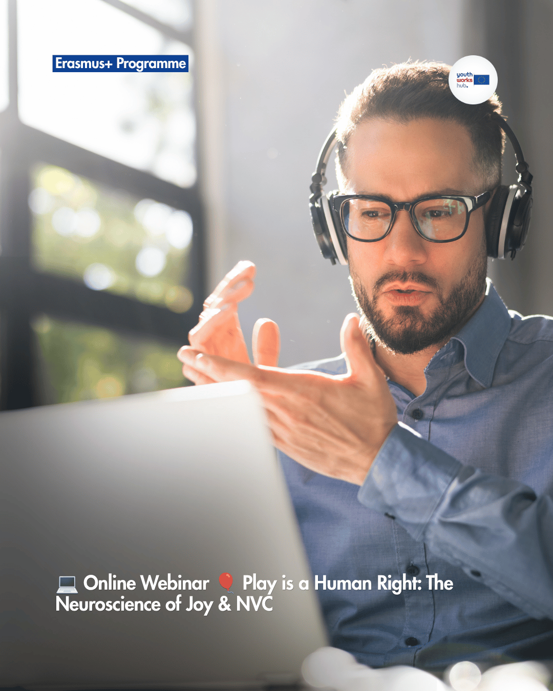 💻 Online Webinar 🎈 Play is a Human Right: The Neuroscience of Joy & NVC