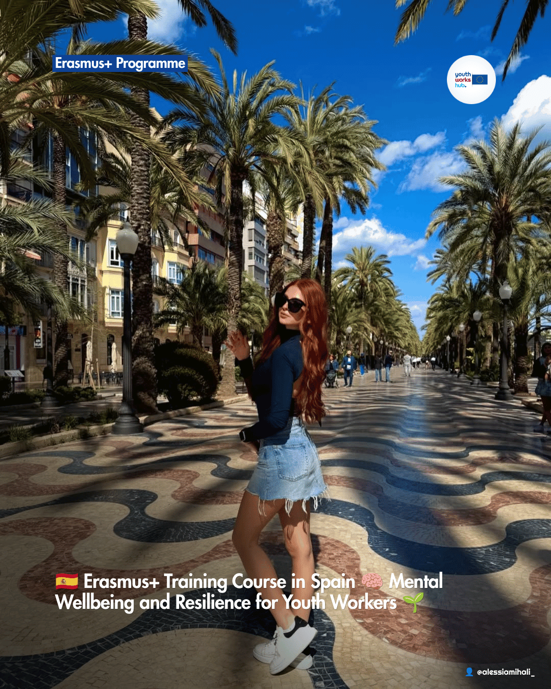 🇪🇸 Erasmus+ Training Course in Spain 🧠 Mental Wellbeing and Resilience for Youth Workers 🌱