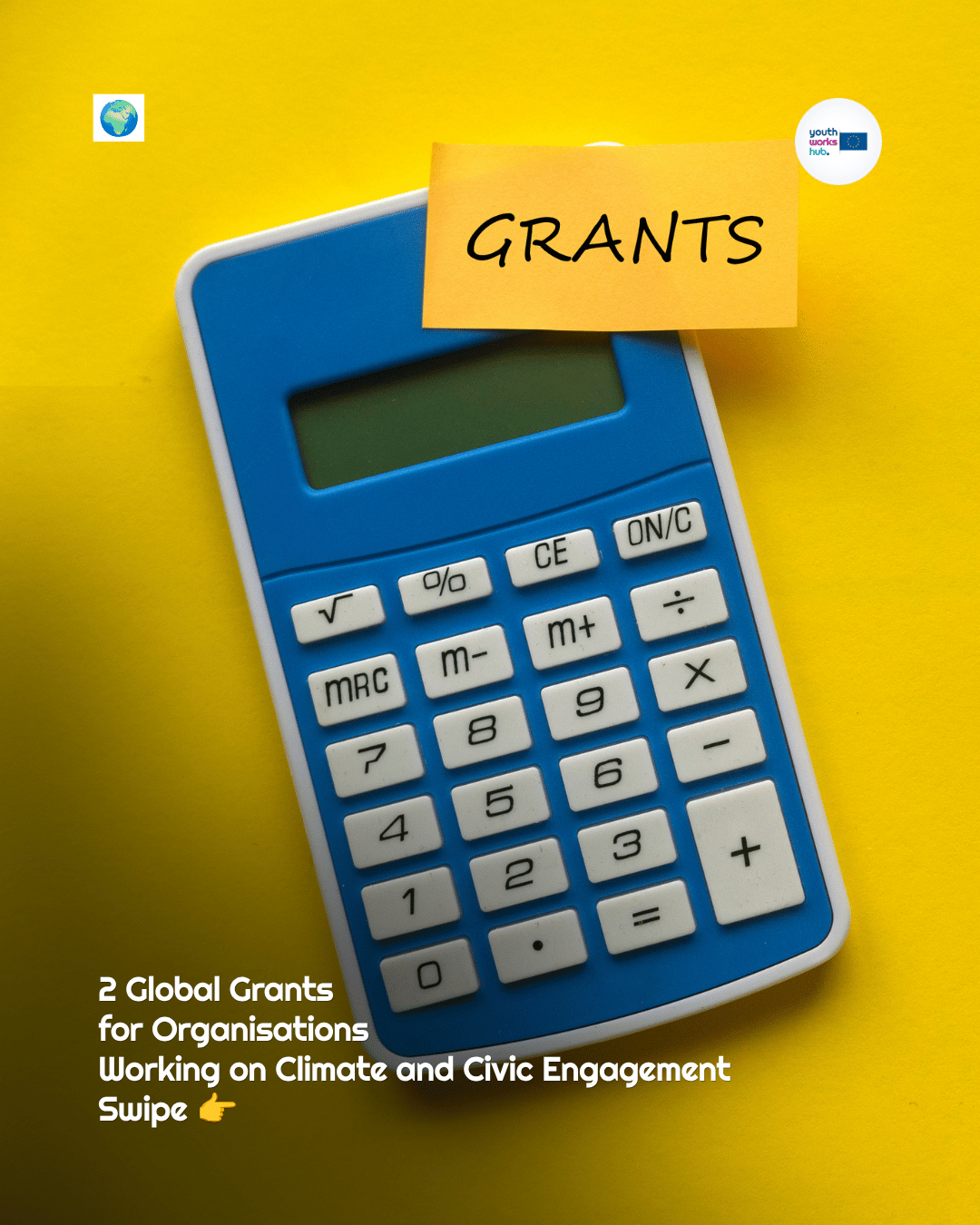 🌍 2 Global Grants for Organisations Working on Climate and Civic Engagement