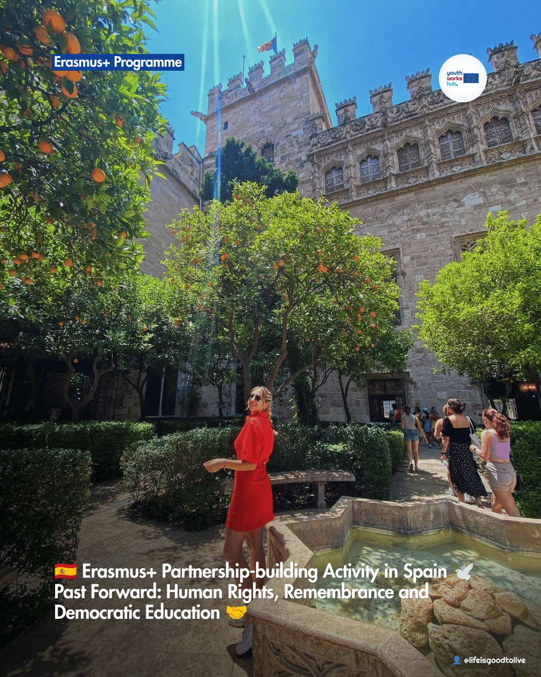 🇪🇸 Erasmus+ Partnership-building Activity in Spain 🕊️ Past Forward: Human Rights, Remembrance and Democratic Education 🤝