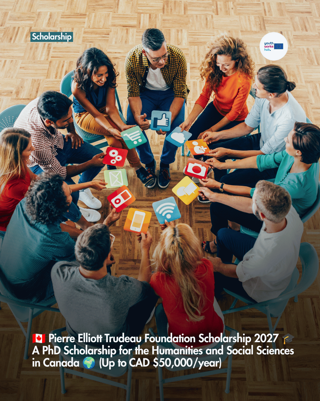 🇨🇦 Pierre Elliott Trudeau Foundation Scholarship 2027 🎓 A PhD Scholarship for the Humanities and Social Sciences in Canada 🌍 (Up to CAD $50,000/year)