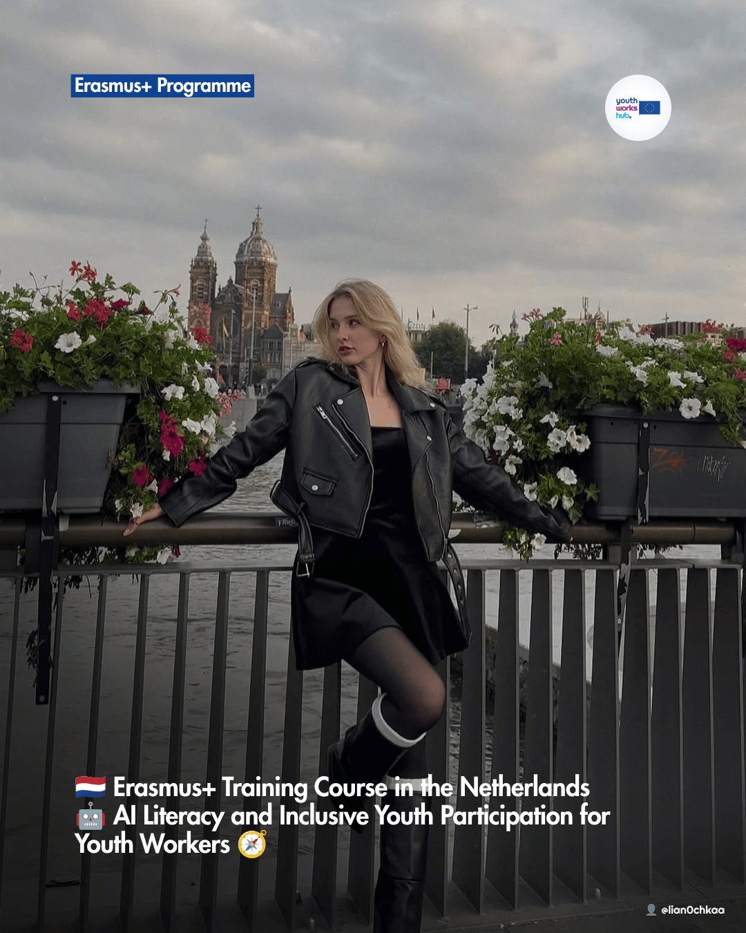 🇳🇱 Erasmus+ Training Course in the Netherlands 🤖 AI Literacy and Inclusive Youth Participation for Youth Workers 🧭