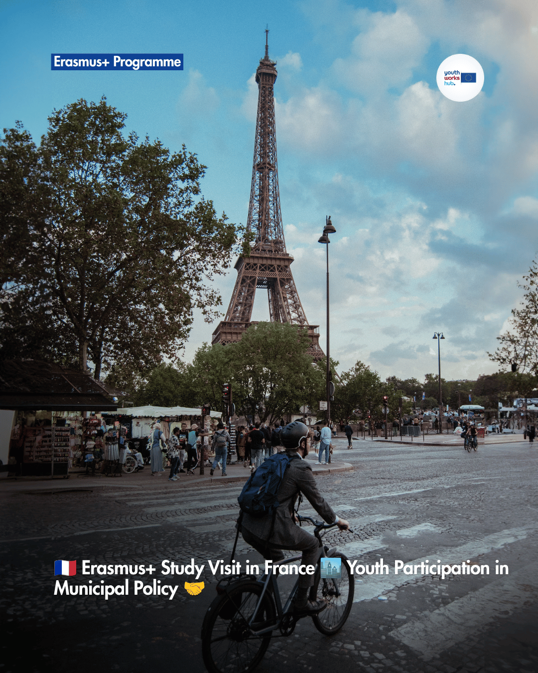 🇫🇷 Erasmus+ Study Visit in France 🏙️ Youth Participation in Municipal Policy 🤝