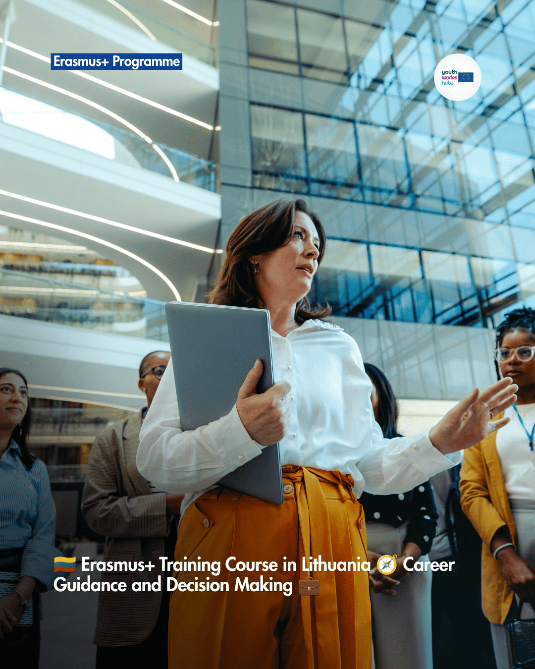 🇱🇹 Erasmus+ Training Course in Lithuania 🧭 Career Guidance and Decision Making 💼