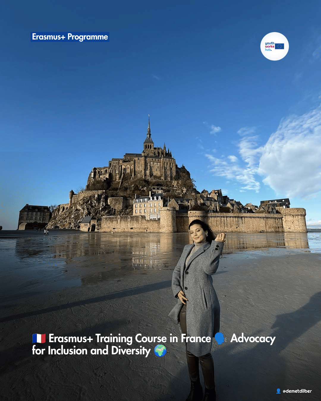 🇫🇷 Erasmus+ Training Course in France 🗣️ Advocacy for Inclusion and Diversity 🌍