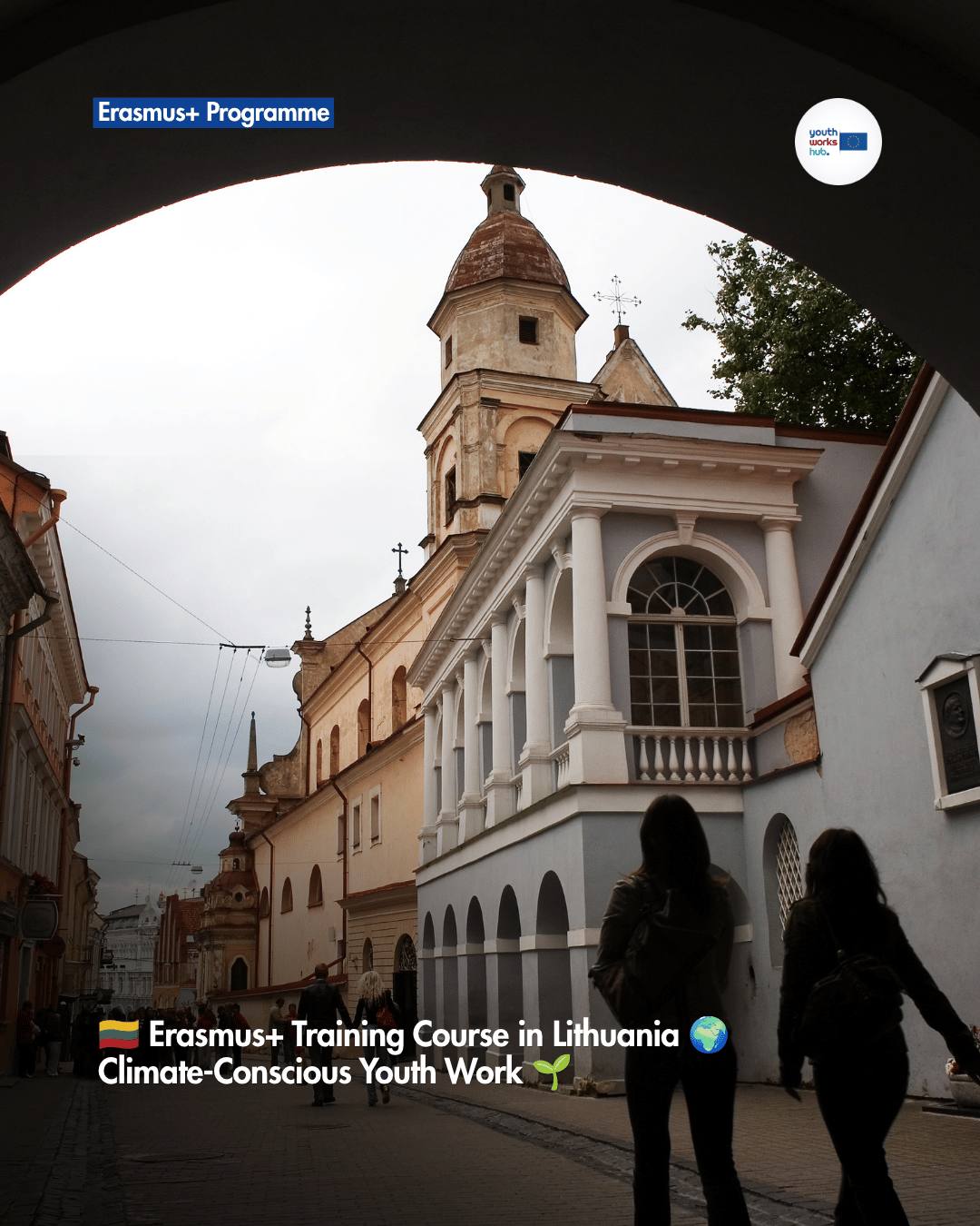 🇱🇹 Erasmus+ Training Course in Lithuania 🌍 Climate-Conscious Youth Work 🌱