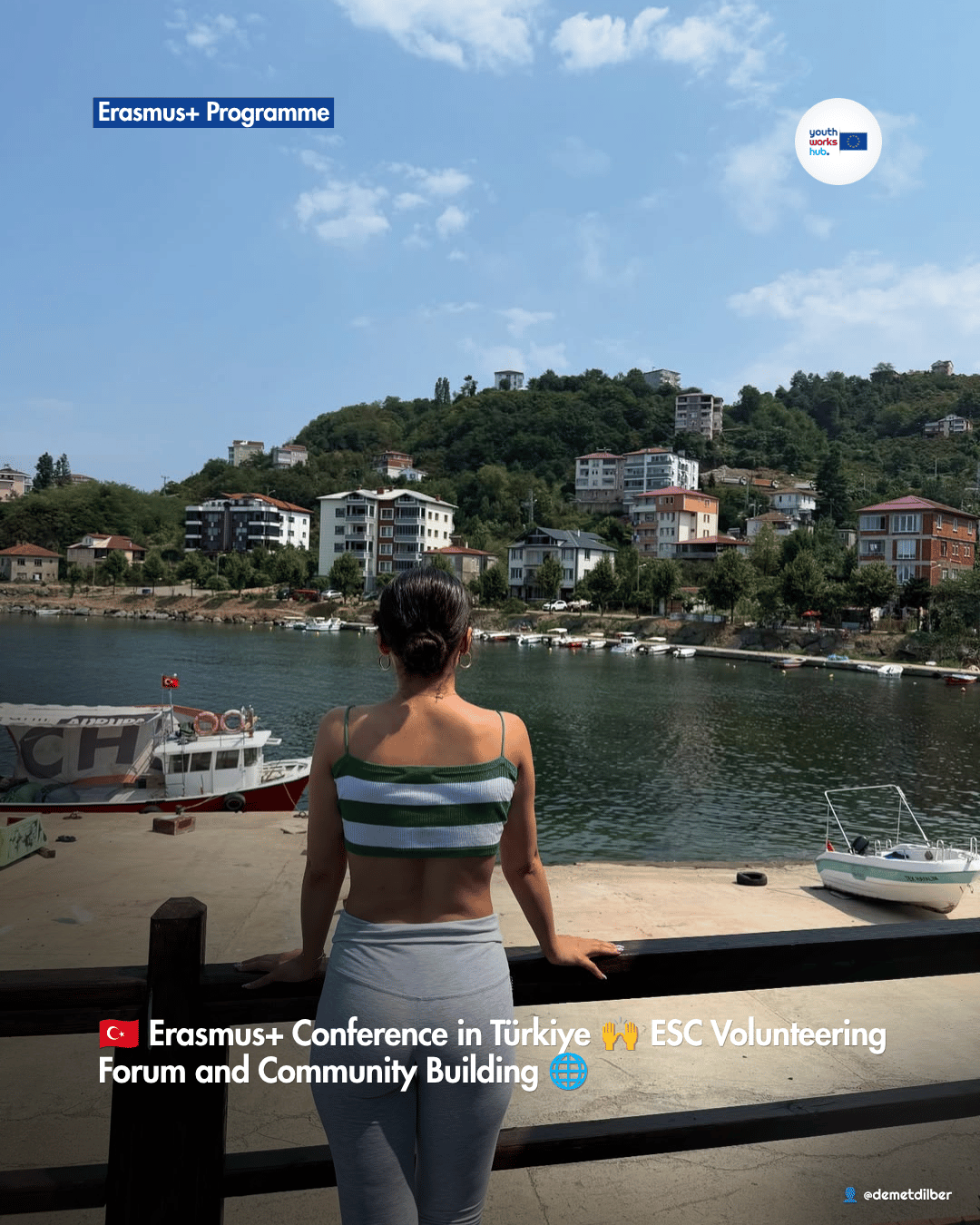 🇹🇷 Erasmus+ Conference in Türkiye 🙌 ESC Volunteering Forum and Community Building 🌐
