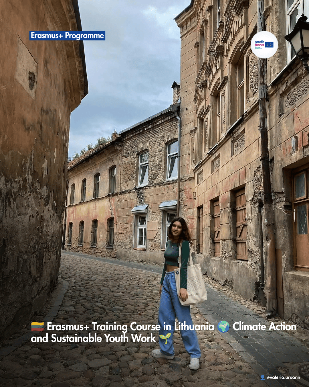 🇱🇹 Erasmus+ Training Course in Lithuania 🌍 Climate Action and Sustainable Youth Work 🌱