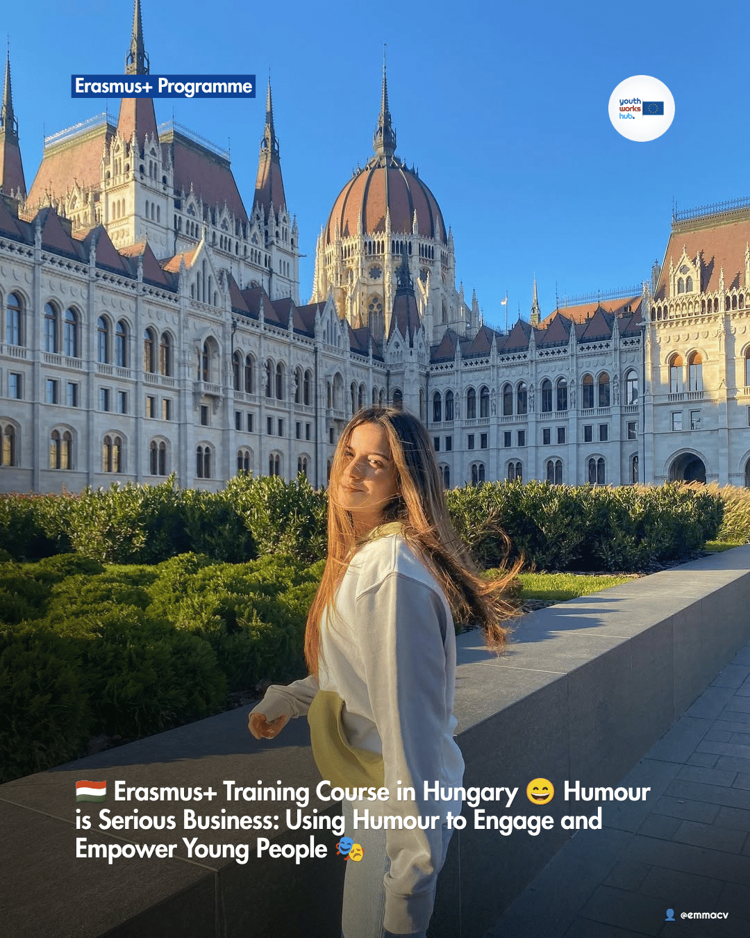🇭🇺 Erasmus+ Training Course in Hungary 😄 Humour is Serious Business: Using Humour to Engage and Empower Young People 🎭
