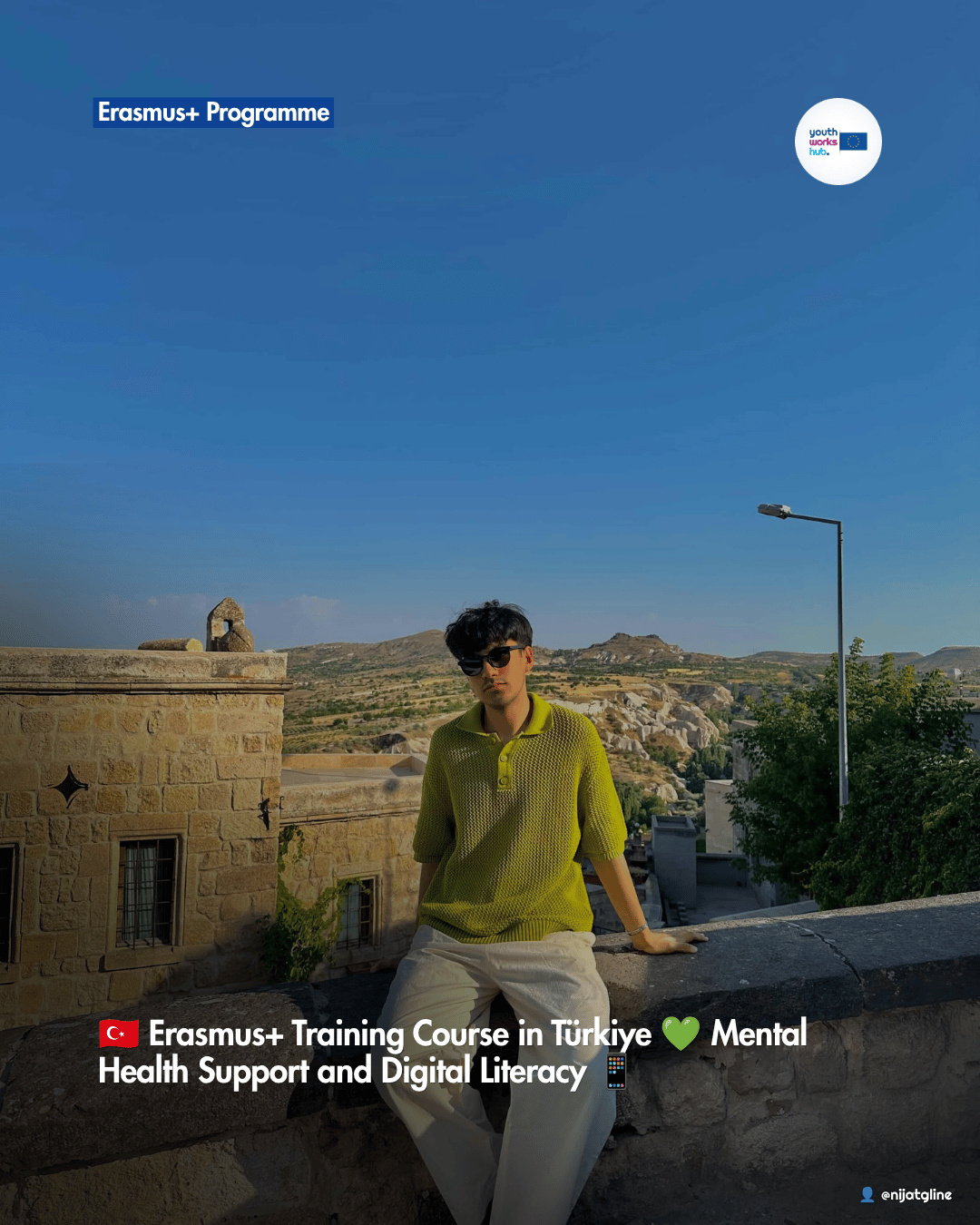 🇹🇷 Erasmus+ Training Course in Türkiye 💚 Mental Health Support and Digital Literacy 📱