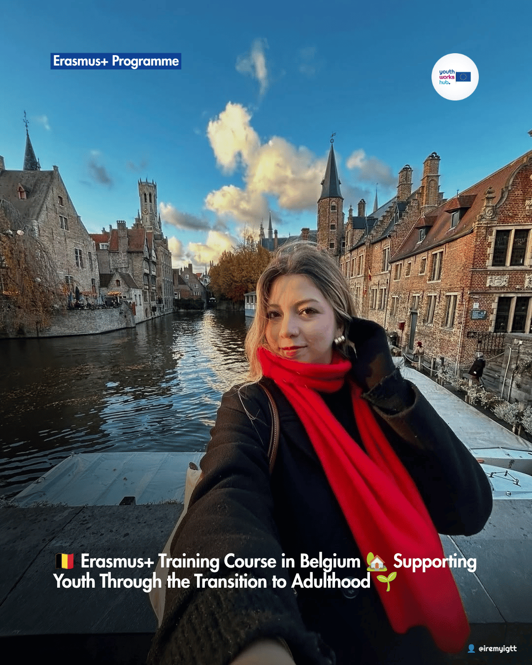 🇧🇪 Erasmus+ Training Course in Belgium 🏡 Supporting Youth Through the Transition to Adulthood 🌱