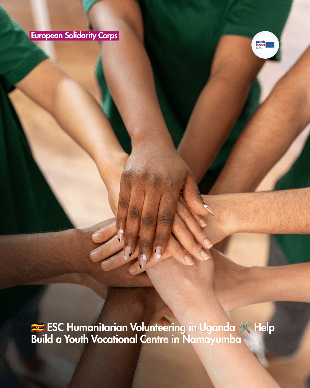 🇺🇬 ESC Humanitarian Volunteering in Uganda 🛠️ Help Build a Youth Vocational Centre in Namayumba