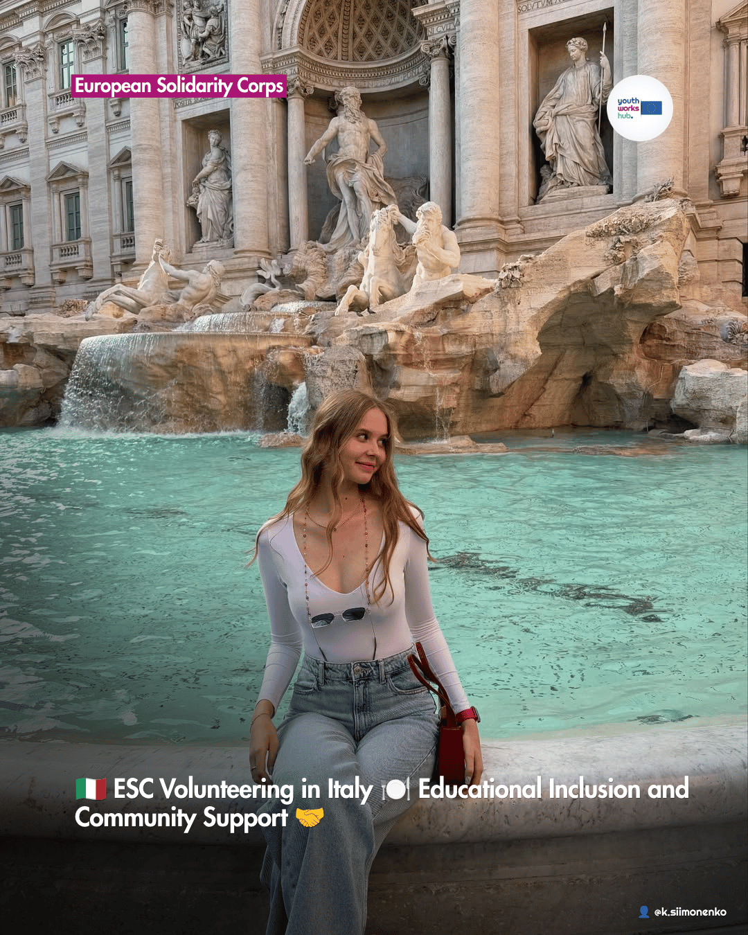 🇮🇹 ESC Volunteering in Italy 🍽️ Educational Inclusion and Community Support 🤝