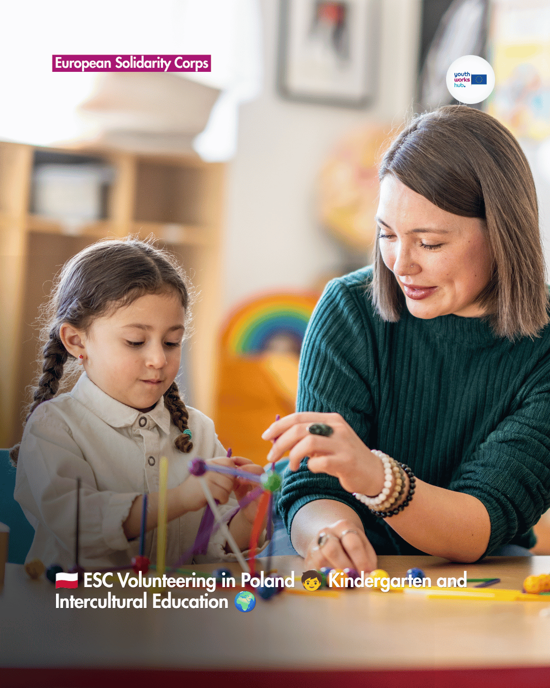 🇵🇱 ESC Volunteering in Poland 🧒 Kindergarten and Intercultural Education 🌍