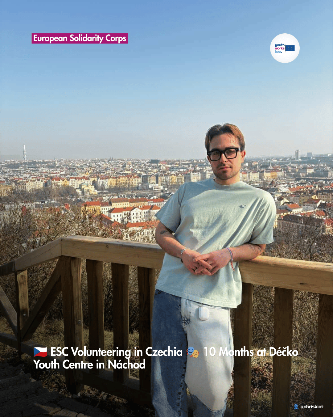 🇨🇿 ESC Volunteering in Czechia 🎭 10 Months at Déčko Youth Centre in Náchod