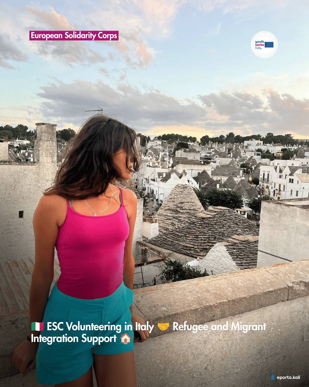 🇮🇹 ESC Volunteering in Italy 🤝 Refugee and Migrant Integration Support 🏠